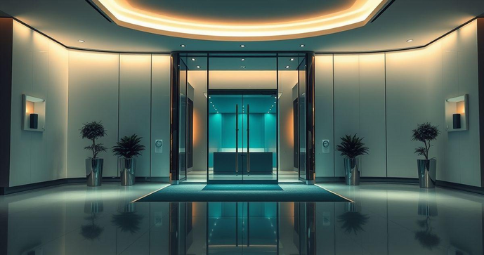 Porta de vidro blindex: elegância e segurança para sua casa