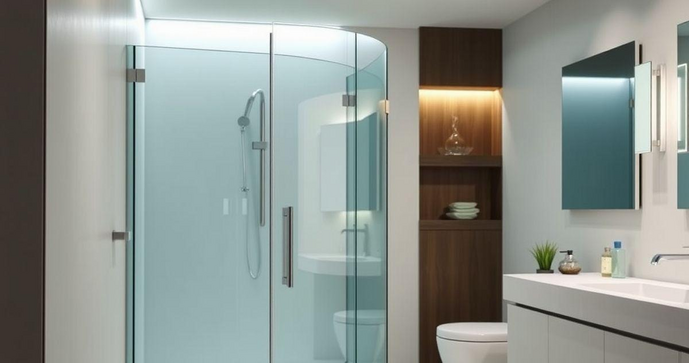 Como Escolher a Porta de Vidro Ideal para Seu Banheiro